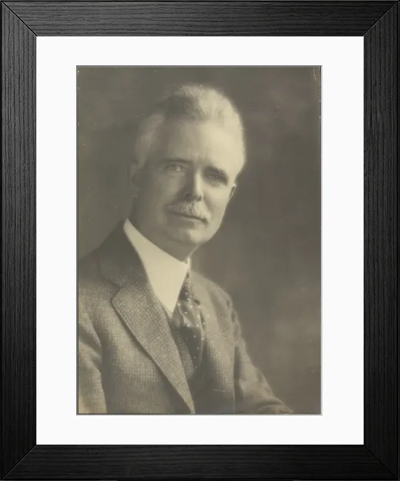 Framed Print : Portrait of a Man with Spotted Tie, 1907-1943. Creator: Louis Fleckenstein Framed Print : Portrait of a Man with Spotted Tie, 1907-1943. Creator: Louis Fleckenstein