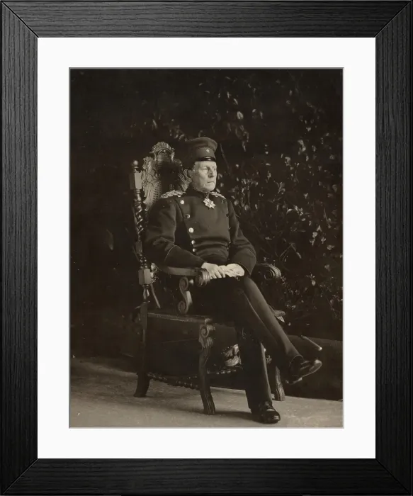 Framed Print : Helmuth von Moltke the Elder, 1885. Creator: Strumper & Co Framed Print : Helmuth von Moltke the Elder, 1885. Creator: Strumper & Co
