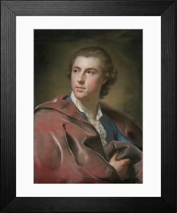 Framed Print : Portrait of William Burton Conyngham, about 1754-1755. Creator: Anton Raphael Mengs Framed Print : Portrait of William Burton Conyngham, about 1754-1755. Creator: Anton Raphael Mengs