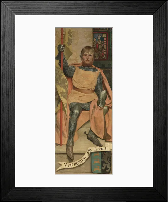 Framed Print : Jan Borluut, Patrician of Ghent, (c1280s), 1879. Creator: Jan Van Beers Framed Print : Jan Borluut, Patrician of Ghent, (c1280s), 1879. Creator: Jan Van Beers