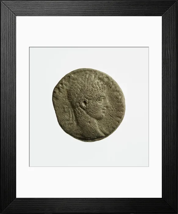 Framed Print : Tetradrachm of Elegabalus, 1st-3rd century A.D. Creator: Unknown Framed Print : Tetradrachm of Elegabalus, 1st-3rd century A.D. Creator: Unknown