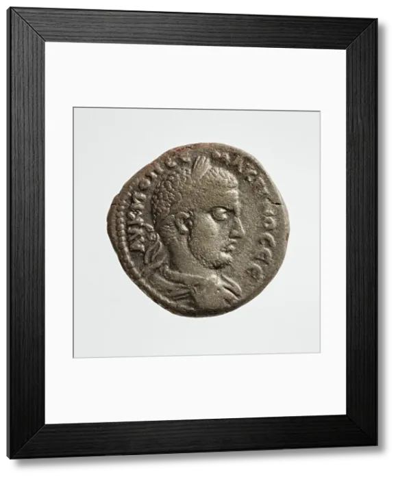 Framed Print : Roman-Syrian Billon Tetradrachm, 1st-3rd century A.D. Creator: Unknown Framed Print : Roman-Syrian Billon Tetradrachm, 1st-3rd century A.D. Creator: Unknown