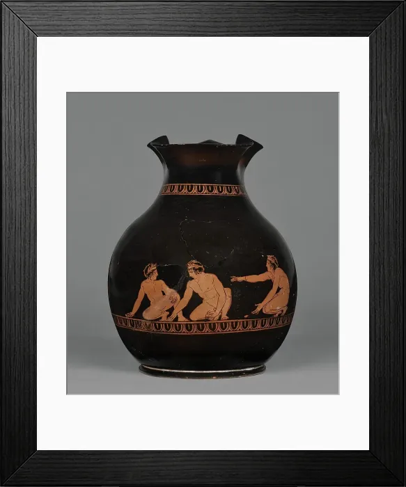 Framed Print : Attic Red-Figure Oinochoe (Shape III, Chous), about 420 BC. Creator: Group of Boston 10.190 Framed Print : Attic Red-Figure Oinochoe (Shape III, Chous), about 420 BC. Creator: Group of Boston 10.190
