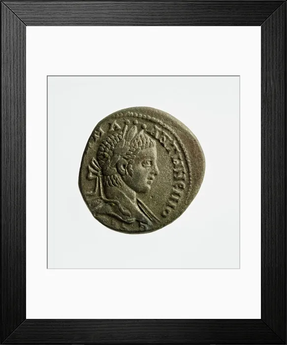 Framed Print : Tetradrachm of Elegabalus, 1st-3rd century A.D. Creator: Unknown Framed Print : Tetradrachm of Elegabalus, 1st-3rd century A.D. Creator: Unknown