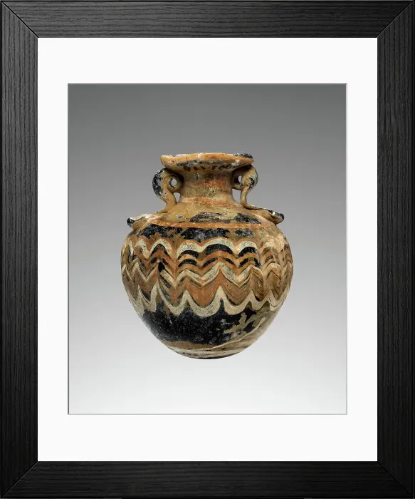 Framed Print : Aryballos, 6th-4th century BC. Creator: Unknown Framed Print : Aryballos, 6th-4th century BC. Creator: Unknown