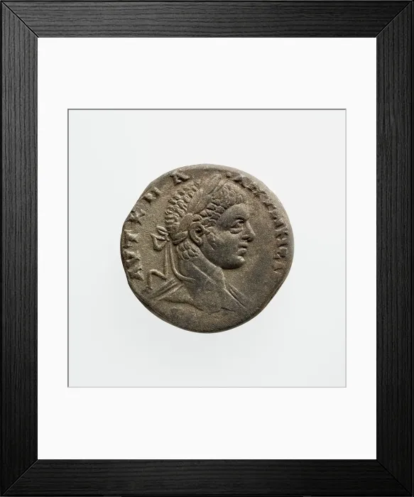 Framed Print : Tetradrachm of Caracalla, 1st-3rd century A.D. Creator: Unknown Framed Print : Tetradrachm of Caracalla, 1st-3rd century A.D. Creator: Unknown