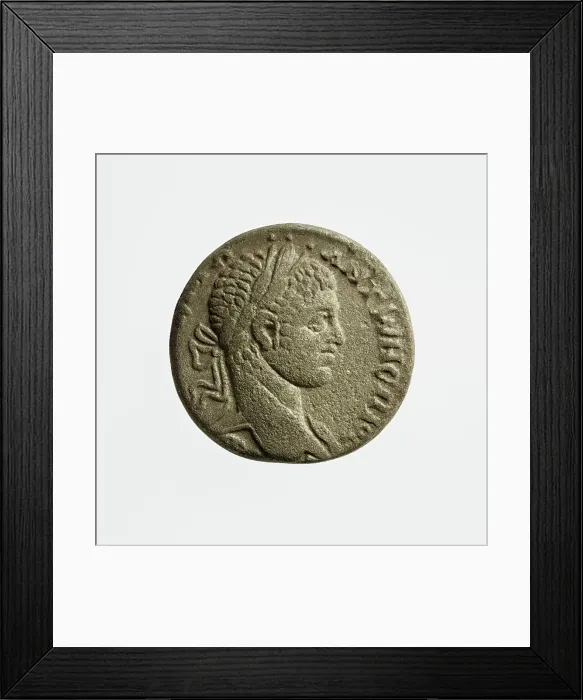 Framed Print : Tetradrachm of Elegabalus, 1st-3rd century A.D. Creator: Unknown Framed Print : Tetradrachm of Elegabalus, 1st-3rd century A.D. Creator: Unknown