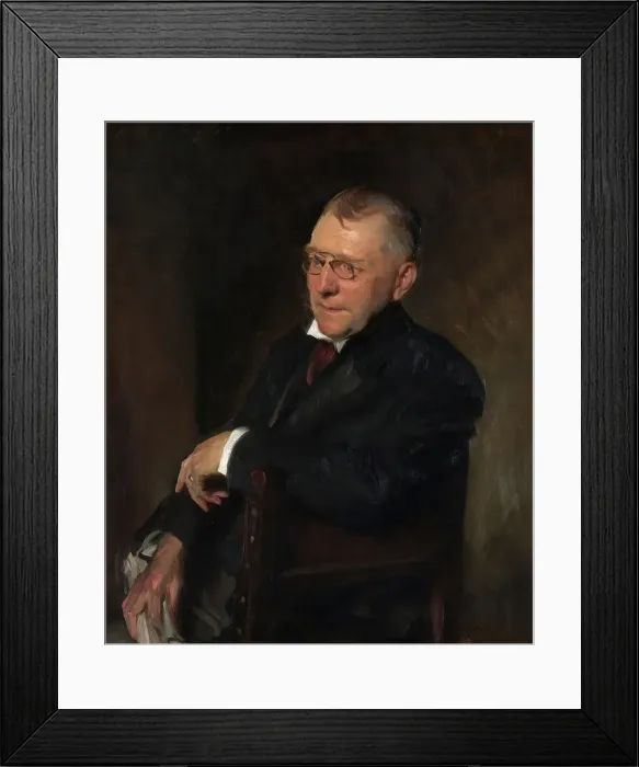 Framed Print : Portrait of James Whitcomb Riley, 1903. Creator: John Singer Sargent Framed Print : Portrait of James Whitcomb Riley, 1903. Creator: John Singer Sargent