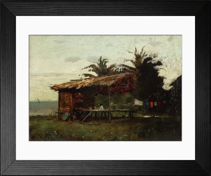 Framed Print : Landscape, date unknown, c1870s. Creator: John Washington Love Framed Print : Landscape, date unknown, c1870s. Creator: John Washington Love