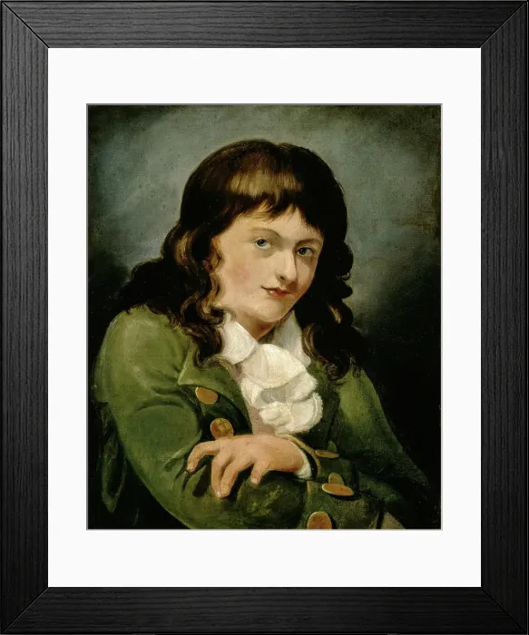 Framed Print : Self-Portrait, 1791-1793. Creator: JMW Turner Framed Print : Self-Portrait, 1791-1793. Creator: JMW Turner