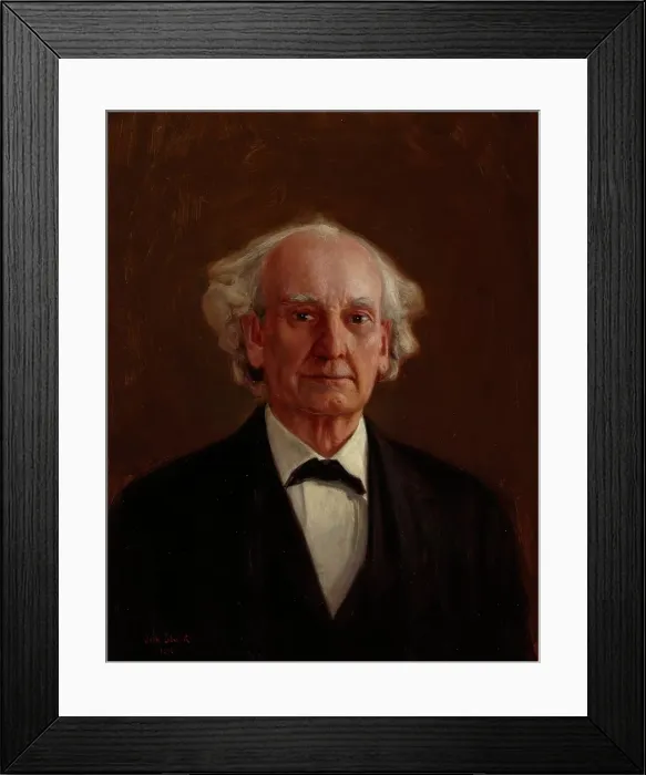 Framed Print : Portrait of William N. Jackson, 1896. Creator: Otto Stark Framed Print : Portrait of William N. Jackson, 1896. Creator: Otto Stark