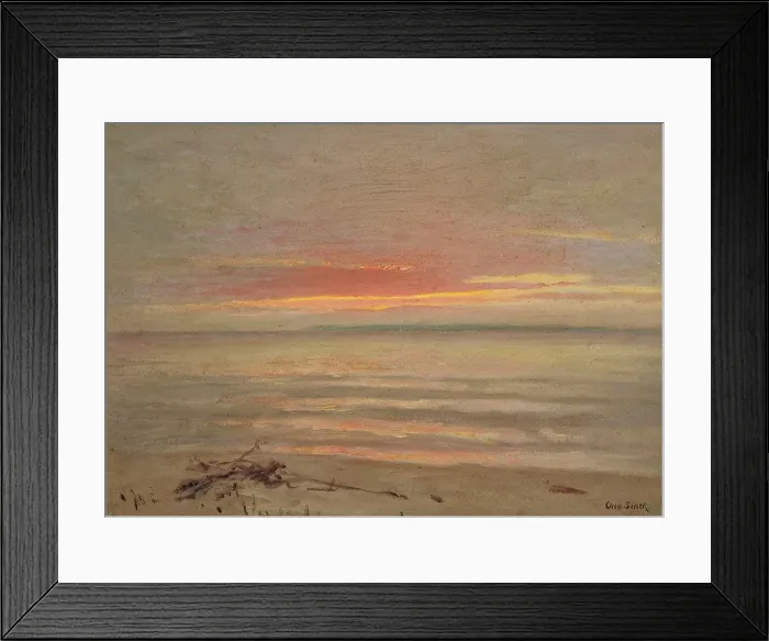 Framed Print : The Sunset Glow, about 1921. Creator: Otto Stark Framed Print : The Sunset Glow, about 1921. Creator: Otto Stark