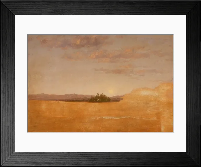 Framed Print : Landscape Sketch, about 1845-1847. Creator: Thomas Cole Framed Print : Landscape Sketch, about 1845-1847. Creator: Thomas Cole