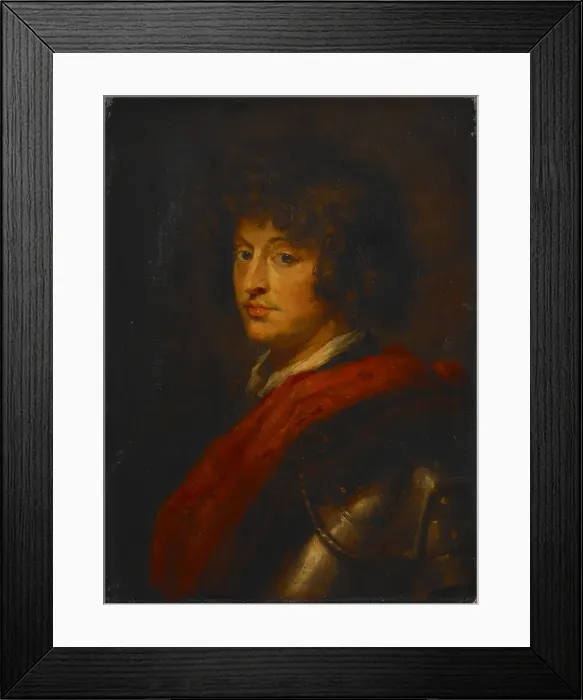 Framed Print : Young Man in Armor, date unknown. Creator: Peter Paul Rubens Framed Print : Young Man in Armor, date unknown. Creator: Peter Paul Rubens