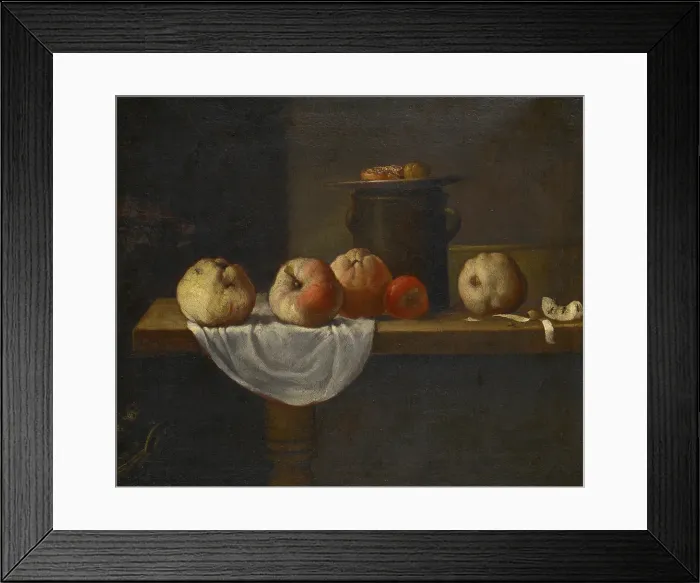Framed Print : Still Life, probably 1700s. Creator: Unknown Framed Print : Still Life, probably 1700s. Creator: Unknown