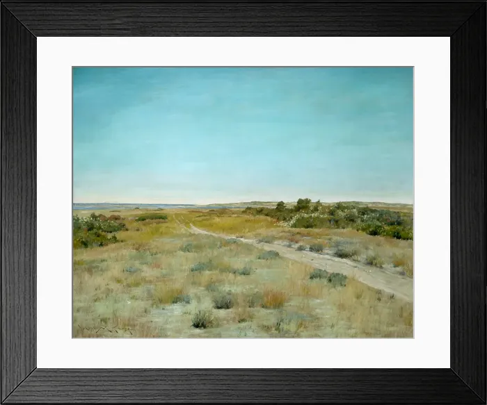 Framed Print : First Touch of Autumn, about 1898. Creator: William Merritt Chase Framed Print : First Touch of Autumn, about 1898. Creator: William Merritt Chase
