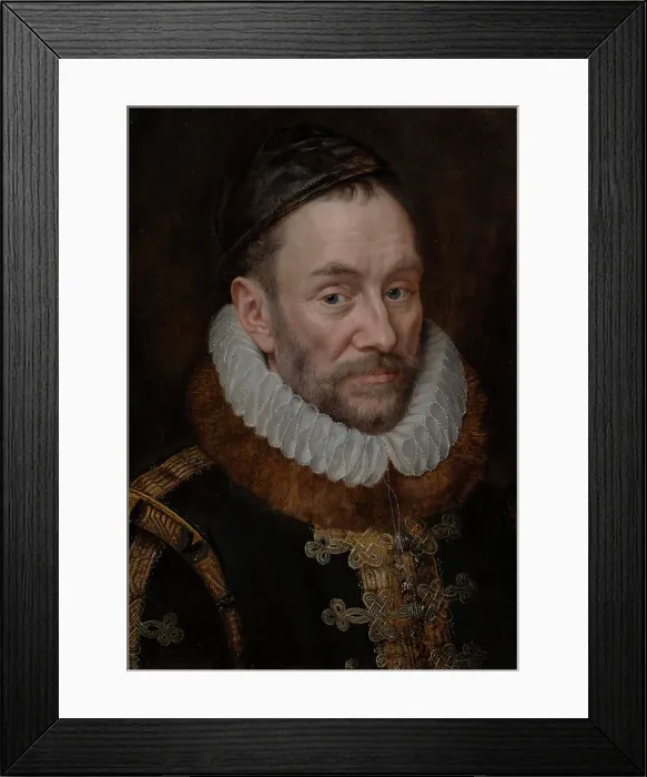 Framed Print : Portrait of William I (1533-1584), Prince of Orange. Creator: Adriaen Thomasz Key Framed Print : Portrait of William I (1533-1584), Prince of Orange. Creator: Adriaen Thomasz Key
