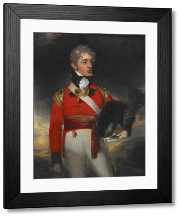 Framed Print : Lieutenant John Pollock (John Pocock), about 1807-1813. Creator: Sir William Beechey Framed Print : Lieutenant John Pollock (John Pocock), about 1807-1813. Creator: Sir William Beechey