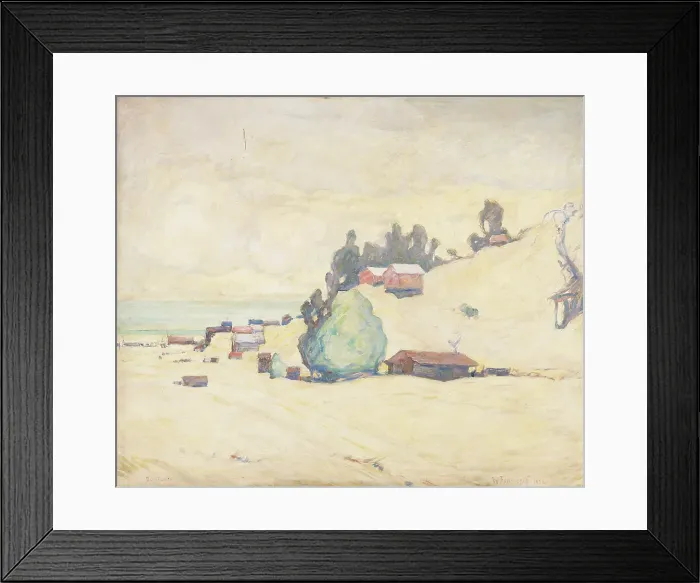 Framed Print : Duneland, 1934. Creator: William Forsyth Framed Print : Duneland, 1934. Creator: William Forsyth