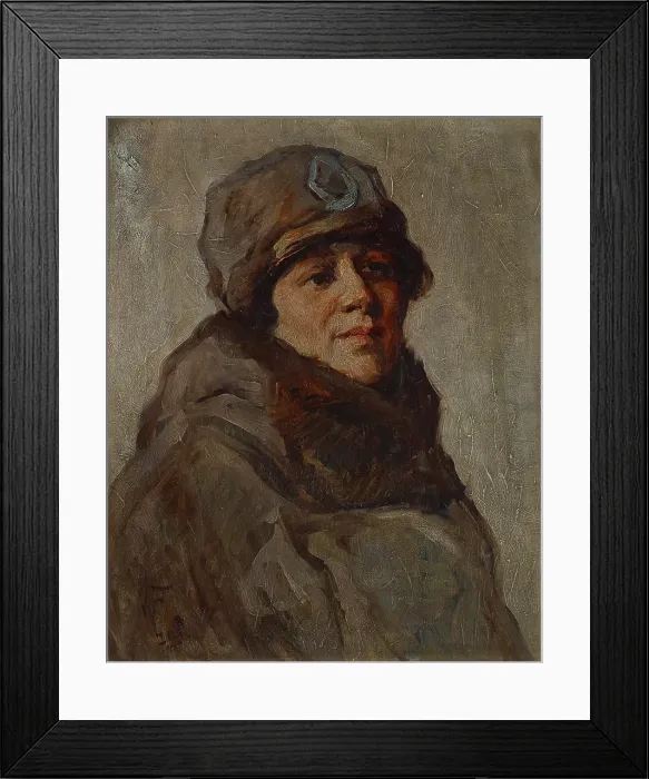 Framed Print : Myra Reynolds Richards, 1924. Creator: William Forsyth Framed Print : Myra Reynolds Richards, 1924. Creator: William Forsyth
