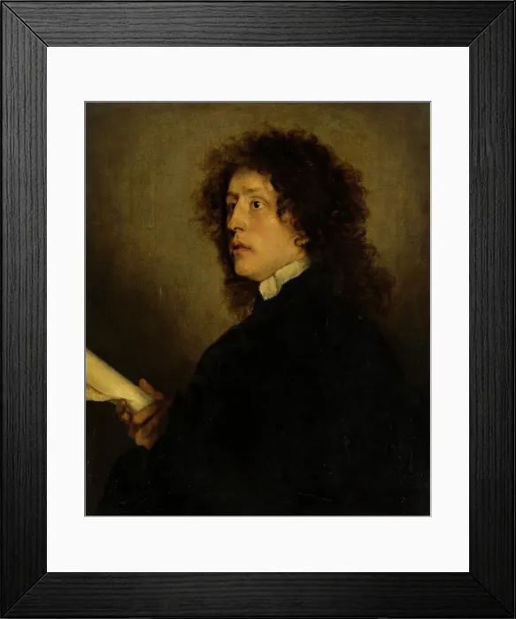 Framed Print : Portrait of a Man. Creator: Adriaen Hanneman Framed Print : Portrait of a Man. Creator: Adriaen Hanneman