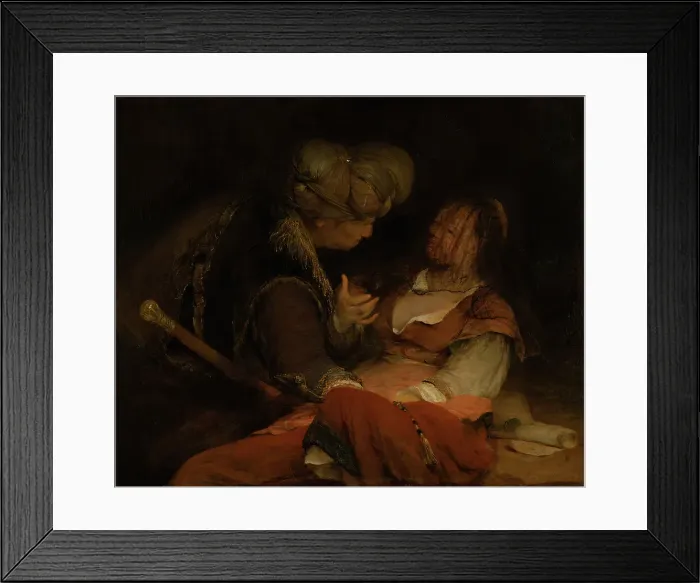 Framed Print : Judah and Tamar. Creator: Aert de Gelder