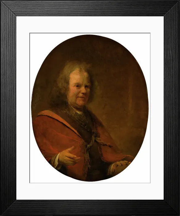 Framed Print : Portrait of Herman Boerhaave (1688-1738). Creator: Aert de Gelder Framed Print : Portrait of Herman Boerhaave (1688-1738). Creator: Aert de Gelder