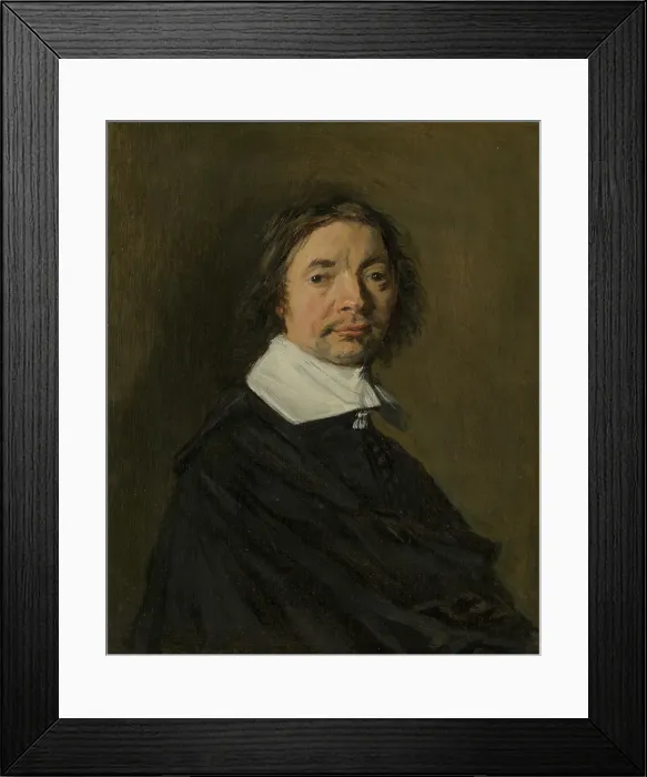 Framed Print : Portrait of a Man. Creator: Frans Hals Framed Print : Portrait of a Man. Creator: Frans Hals