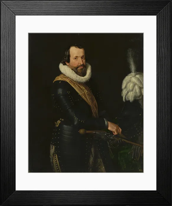 Framed Print : Portrait of an Officer, c1610s. Creator: Jan Anthonisz van Ravesteyn Framed Print : Portrait of an Officer, c1610s. Creator: Jan Anthonisz van Ravesteyn
