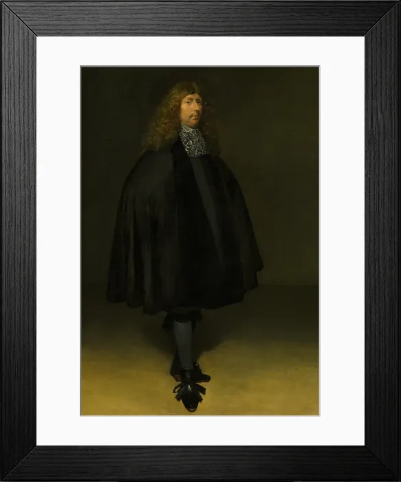 Framed Print : Gerard Terborch II - Self-Portrait. Creator: Gerard Terborch II Framed Print : Gerard Terborch II - Self-Portrait. Creator: Gerard Terborch II