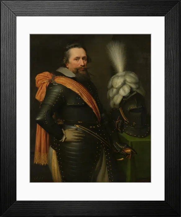 Framed Print : Portrait of an Officer, presumably Anthonis van Utenhoven (d. 1625). Creator: Jan Anthonisz van Ravesteyn Framed Print : Portrait of an Officer, presumably Anthonis van Utenhoven (d. 1625). Creator: Jan Anthonisz van Ravesteyn