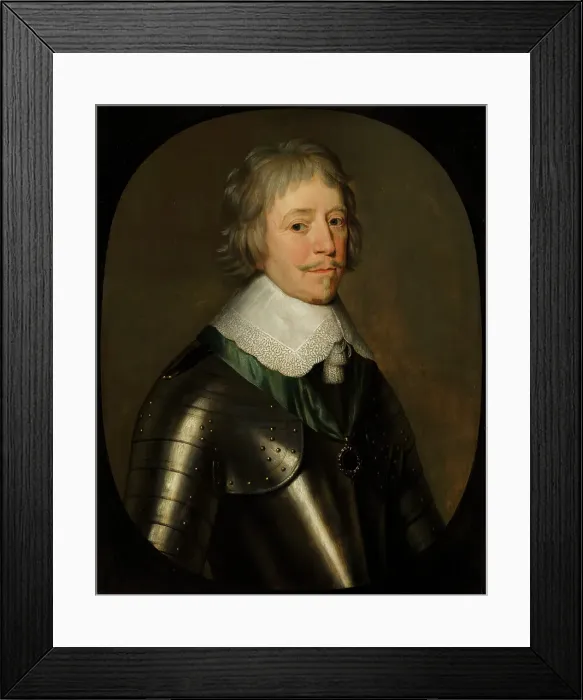 Framed Print : Portrait of Frederik Hendrik (1584-1647). Creator: Gerrit van Honthorst Framed Print : Portrait of Frederik Hendrik (1584-1647). Creator: Gerrit van Honthorst