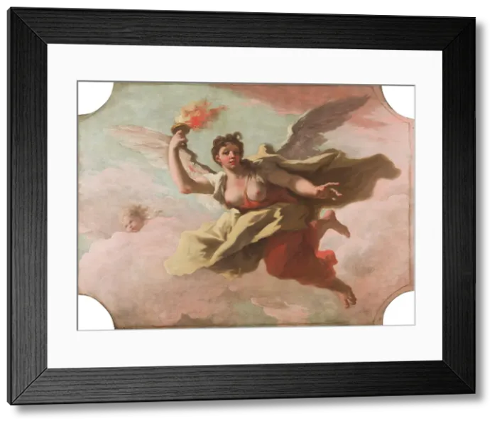 Framed Print : Aurora. Creator: Giovanni Antonio Pellegrini Framed Print : Aurora. Creator: Giovanni Antonio Pellegrini