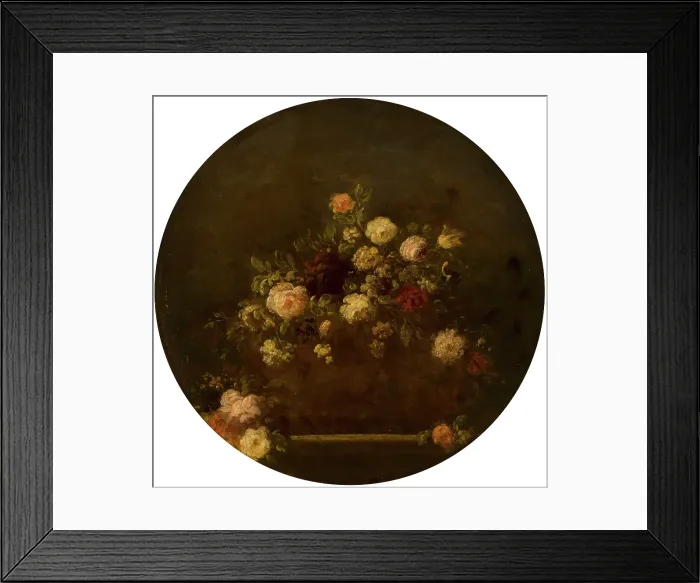Framed Print : Flowers in a Vase, c1695-1741. Creator: Giovanni Antonio Pellegrini Framed Print : Flowers in a Vase, c1695-1741. Creator: Giovanni Antonio Pellegrini