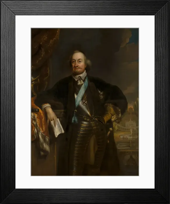 Framed Print : Portrait of Johan Maurits (1604-1679), Count of Nassau-Siegen, Founder of the Mauritshuis. Creator: Jan De Baen Framed Print : Portrait of Johan Maurits (1604-1679), Count of Nassau-Siegen, Founder of the Mauritshuis. Creator: Jan De Baen