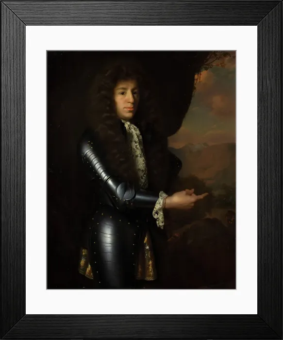 Framed Print : Portrait of Diederick Hoeufft (1648-1719). Creator: Godfried Schalcken Framed Print : Portrait of Diederick Hoeufft (1648-1719). Creator: Godfried Schalcken