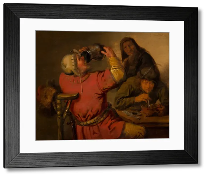 Framed Print : The Five Senses: Taste. Creator: Jan Miense Molenaer Framed Print : The Five Senses: Taste. Creator: Jan Miense Molenaer