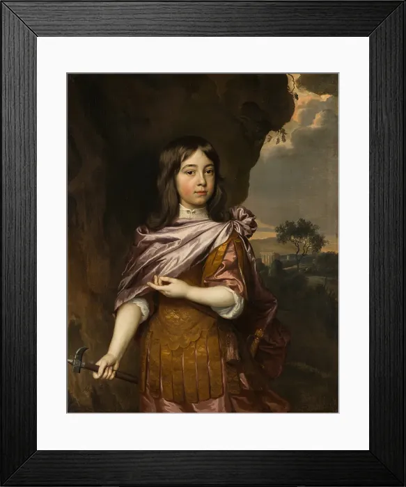 Framed Print : Portrait of Wolfert van Brederode (1649-1679). Creator: Jan Mytens Framed Print : Portrait of Wolfert van Brederode (1649-1679). Creator: Jan Mytens