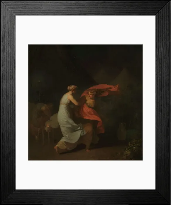 Framed Print : Julia and Fulvia, 1800. Creator: Nicolai Abraham Abildgaard Framed Print : Julia and Fulvia, 1800. Creator: Nicolai Abraham Abildgaard