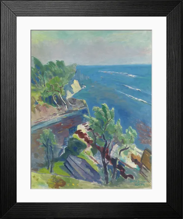 Framed Print : Windy Day, Ragon, 1936. Creator: Bertil Damm Framed Print : Windy Day, Ragon, 1936. Creator: Bertil Damm