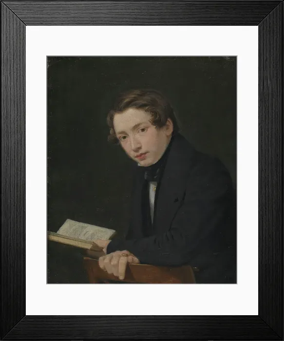 Framed Print : Frederik Carl Eide, later chamberlain and transfer chief, 1832. Creator: Wilhelm Marstrand Framed Print : Frederik Carl Eide, later chamberlain and transfer chief, 1832. Creator: Wilhelm Marstrand