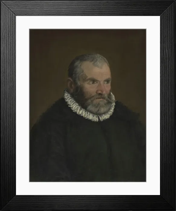 Framed Print : Portrait of an Old Gentleman, between 1570 and 1579. Creator: Jacopo Bassano il vecchio Framed Print : Portrait of an Old Gentleman, between 1570 and 1579. Creator: Jacopo Bassano il vecchio