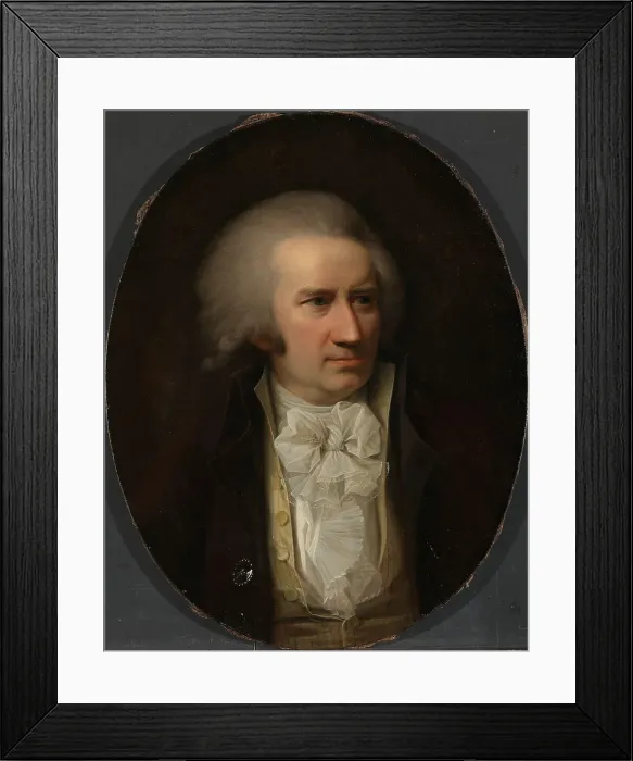 Framed Print : Portrait of Chamberlain Bernt Anker, probably 1790s. Creator: Jens Juel Framed Print : Portrait of Chamberlain Bernt Anker, probably 1790s. Creator: Jens Juel