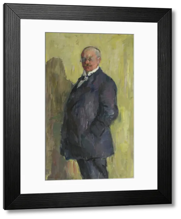 Framed Print : Gunnar Heiberg, probably between 1910 and 1920. Creator: Henrik Louis Lund Framed Print : Gunnar Heiberg, probably between 1910 and 1920. Creator: Henrik Louis Lund