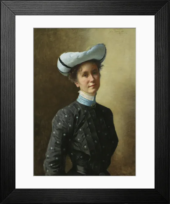 Framed Print : Painting, 1903. Creator: Asta Norregaard Framed Print : Painting, 1903. Creator: Asta Norregaard