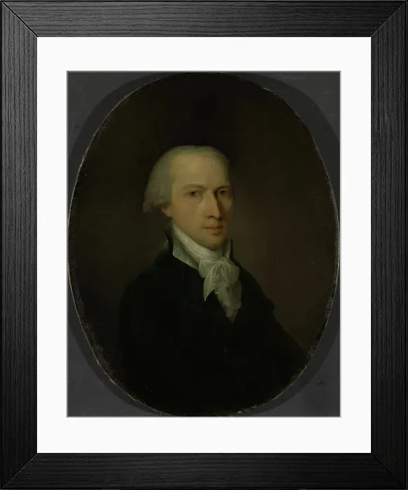 Framed Print : The poet Peter Harboe Frimann, 1790s. Creator: Christian August Lorentzen Framed Print : The poet Peter Harboe Frimann, 1790s. Creator: Christian August Lorentzen
