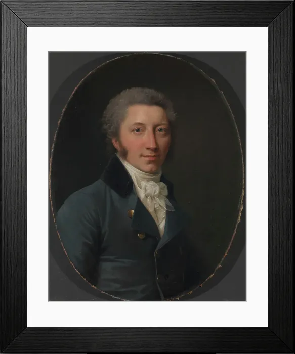 Framed Print : Merchant David Chrystie, 1801. Creator: Jens Juel Framed Print : Merchant David Chrystie, 1801. Creator: Jens Juel