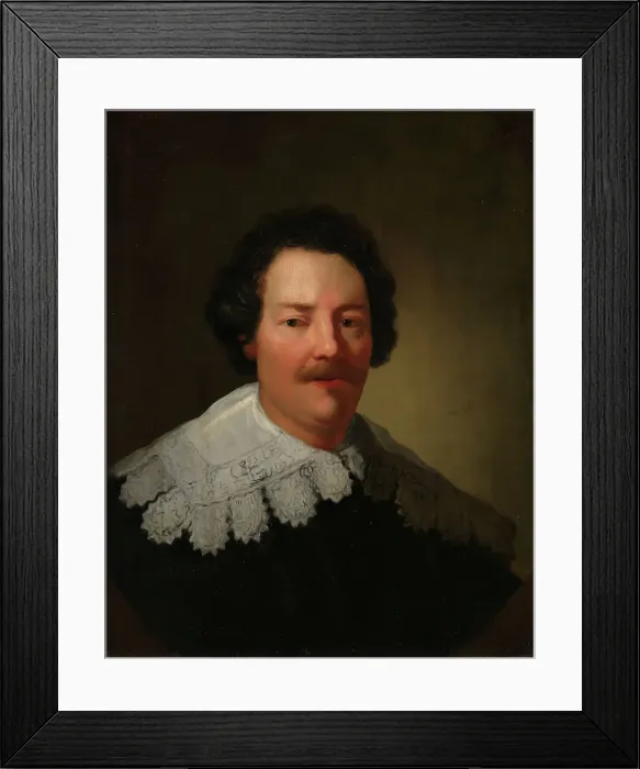 Framed Print : Portrait of Willem Burggraeff, probably last half of 18th century. Creator: Unknown Framed Print : Portrait of Willem Burggraeff, probably last half of 18th century. Creator: Unknown
