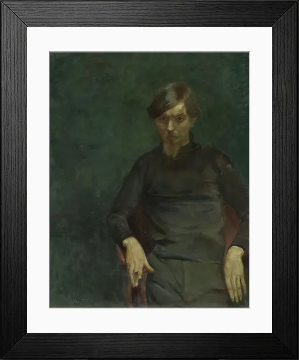 Framed Print : Portrait of the Swedish Painter Ivar Arosenius, probably 1905. Creator: Oda Krohg Framed Print : Portrait of the Swedish Painter Ivar Arosenius, probably 1905. Creator: Oda Krohg
