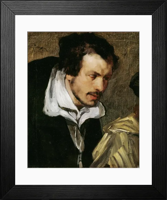 Framed Print : Didrik Slagheck. (Portrettstudie til Christian II undertegner dodsdommen over Torben Oxe'), 1875. Creator: Eilif Peterssen Framed Print : Didrik Slagheck. (Portrettstudie til Christian II undertegner dodsdommen over Torben Oxe'), 1875. Creator: Eilif Peterssen